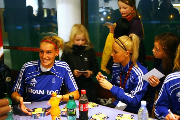 Mød Brøndbys Champions League-spillere i Glostrup Shoppingcenter