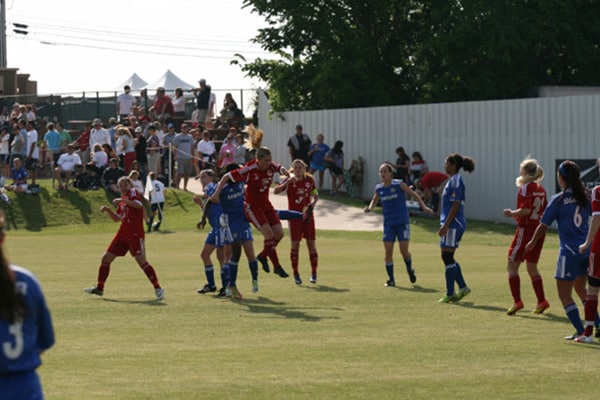 Ballerup-Skovlundes U18 DM-piger i finalen ved Dallas Cup