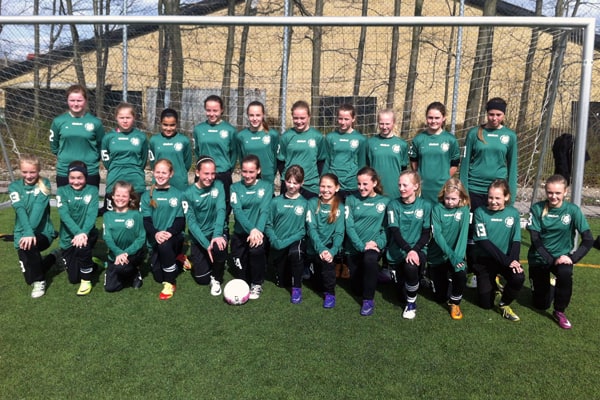 Himmelevs U13 piger vinder DBU Sjællands vinterturnering