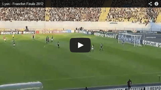 Champions League-finale: Lyon-Frankfurt 2-0