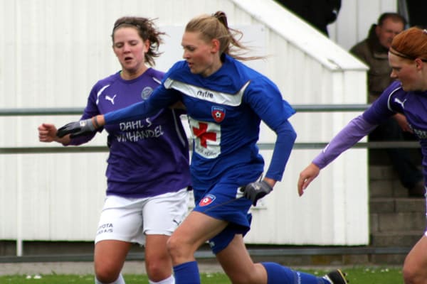 TÆT PÅ U19-LANDSHOLDET: Carola Schneider, KoldingQ