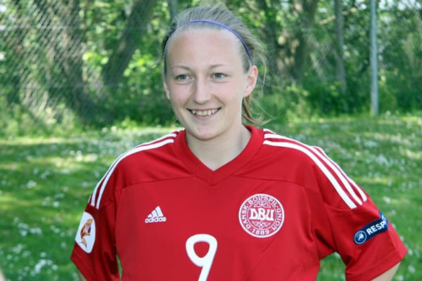 TÆT PÅ U19-LANDSHOLDET: Caroline Rask, Fortuna Hjørring