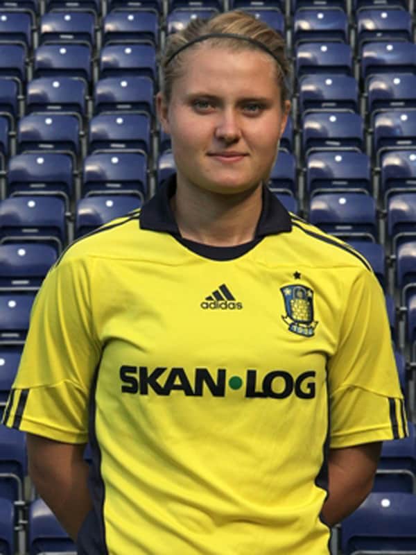 TÆT PÅ U19-LANDSHOLDET: Mie Leth Jans, Brøndby