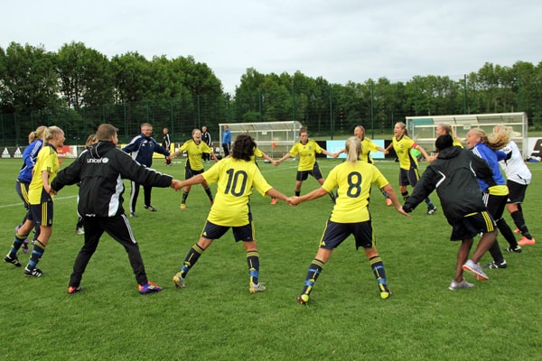 Jubel hos Brøndbys U18-piger: Så er bronzen hjemme