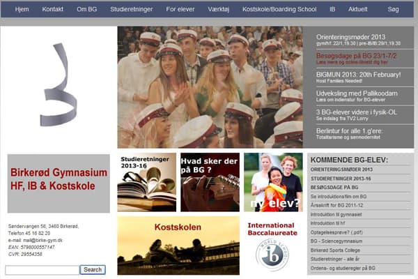 FÅ VENNER FRA HELE VERDEN SOM KOSTELEV PÅ BIRKERØD GYMNASIUM