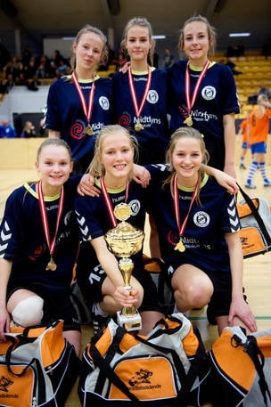 Årslevs U15-piger vandt Fyns største indendørsstævne