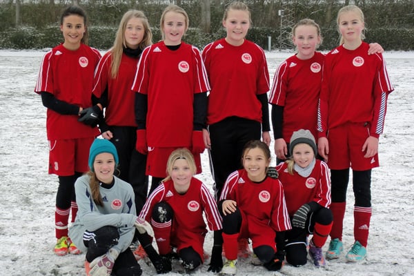 BSF’S U13-PIGER KOM GODT FRA START I U14-TURNERING