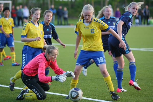 U18 DM: Brøndby i topform før topkamp – slog Hillerød 6-0