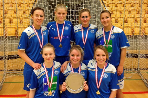 Dobbelttriumf for Næsby ved Fyns største indestævne