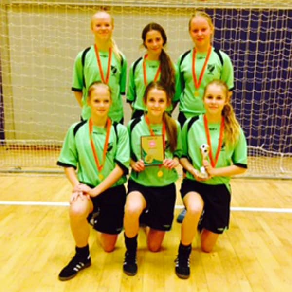 Allerøds U14-piger vandt sjællandsmesterskabet