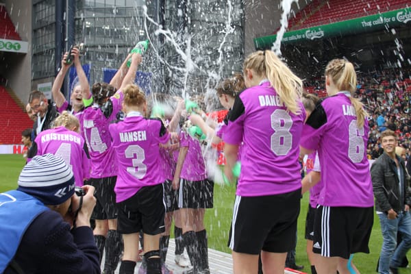 Jubelscene skolefodbold