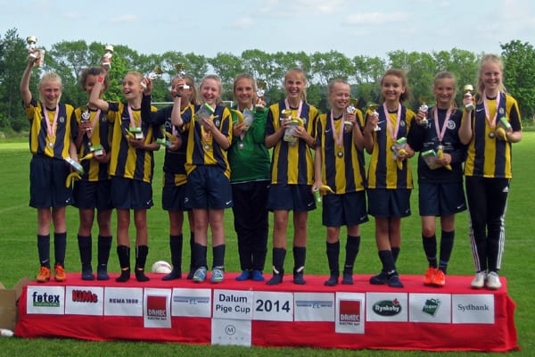 Årslevs U13-piger vandt Dalum Pige Cup 2014