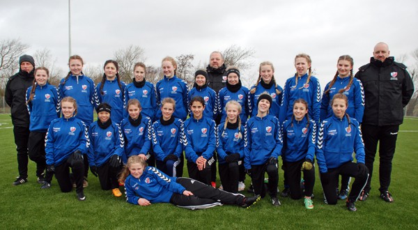 Herlufsholm Fodbold klar med stærkt Elite U14 Pige hold