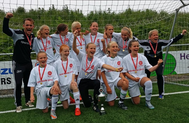 “The double” til Fortuna Hjørrings U13 M-piger