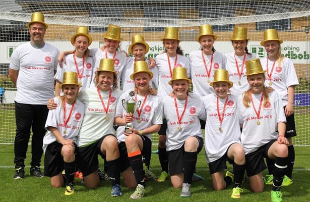 Jysk mesterskab til Silkeborgs U14-piger