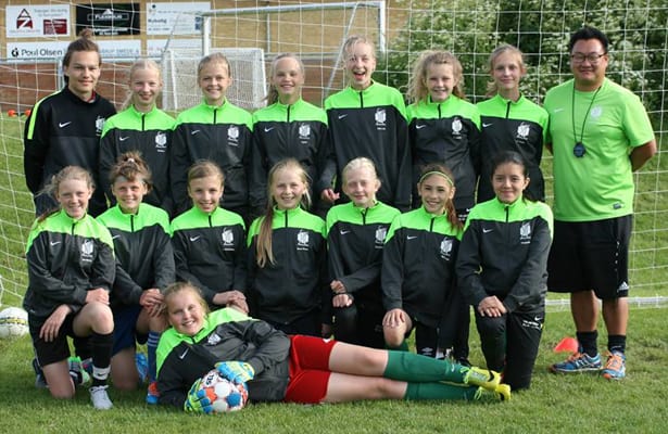 Skårups U13-piger vandt A-rækken