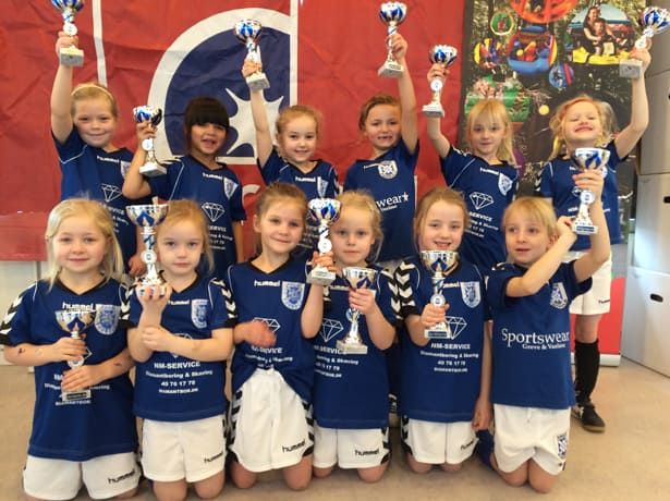Greves U7-piger til Goal Show