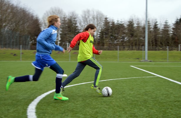 Succesfuld pigecamp på Hjemly Idrætsefterskole