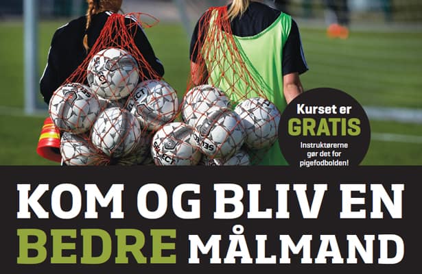 Gratis temadag for målmænd på Københavns Idrætsefterskole (Kies)