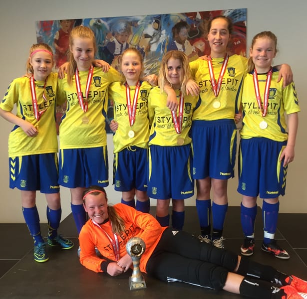 Brøndby-piger vandt to mesterskaber i samme weekend