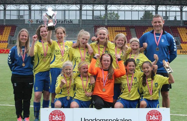 Brøndbys U13-piger slutter forrygende halvår med endnu en titel