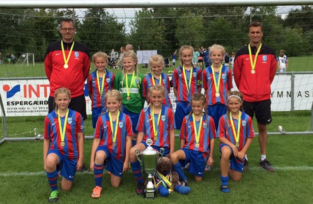 NFC U12 Kronborg Cup vinder 2016