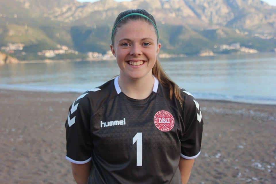 Katrine kæmper hårdt med U19-landsholdet, 3F-liga og 3.G