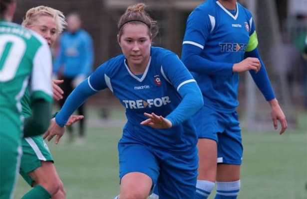 TÆT PÅ: Hårdt arbejde førte Louise Eriksen til landsholdet