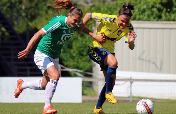 Katrine Veje i pokalen