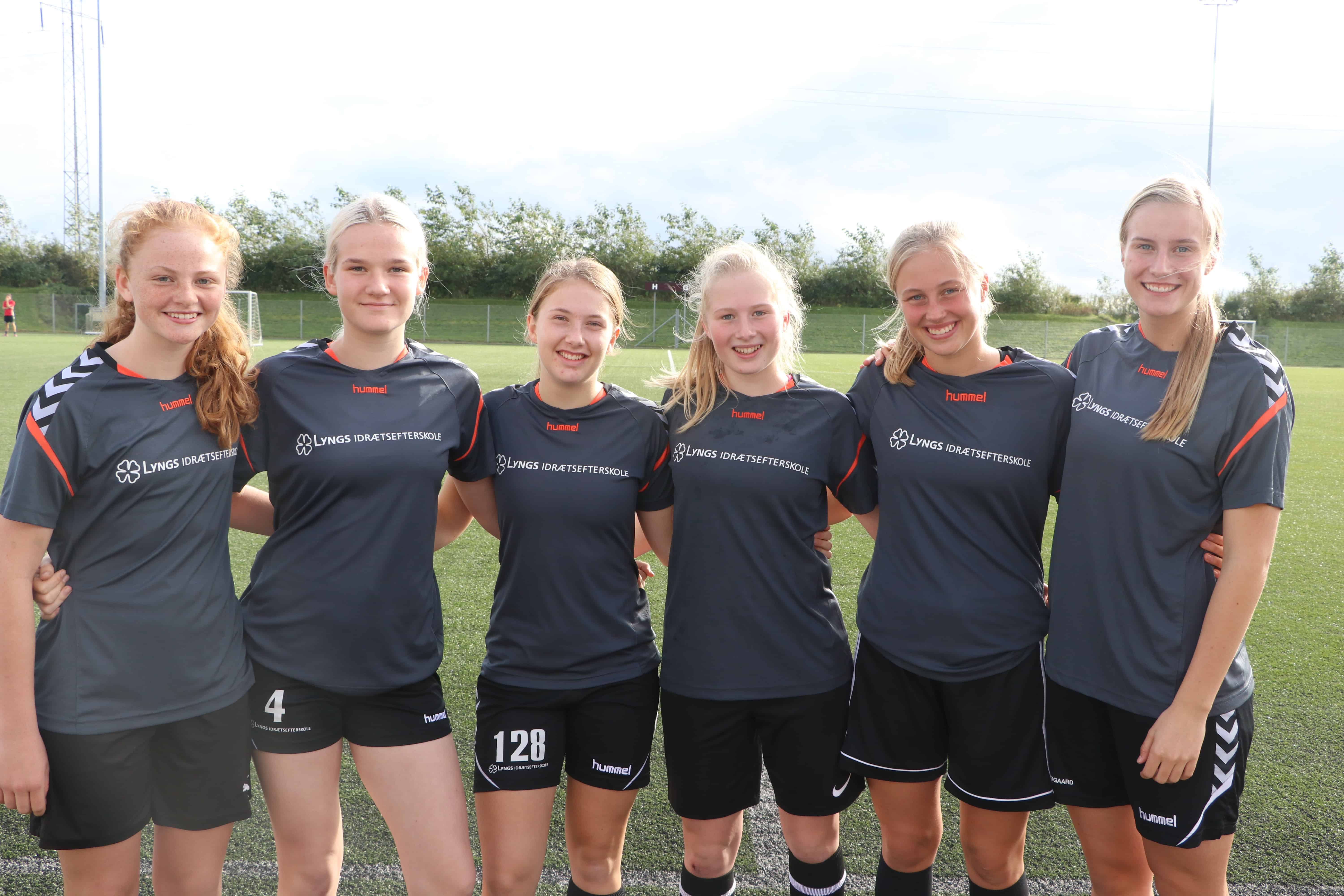 At være Fodboldpige på Lyngs Idrætsefterskole