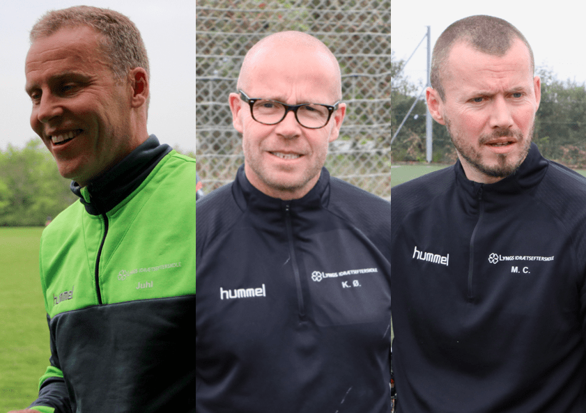 Erfaring og passion er kodeordene for trænerne på Lyngs Idrætsefterskole