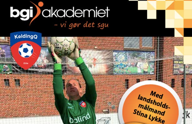 Fodboldmålmandscamp for piger med Stina Lykke