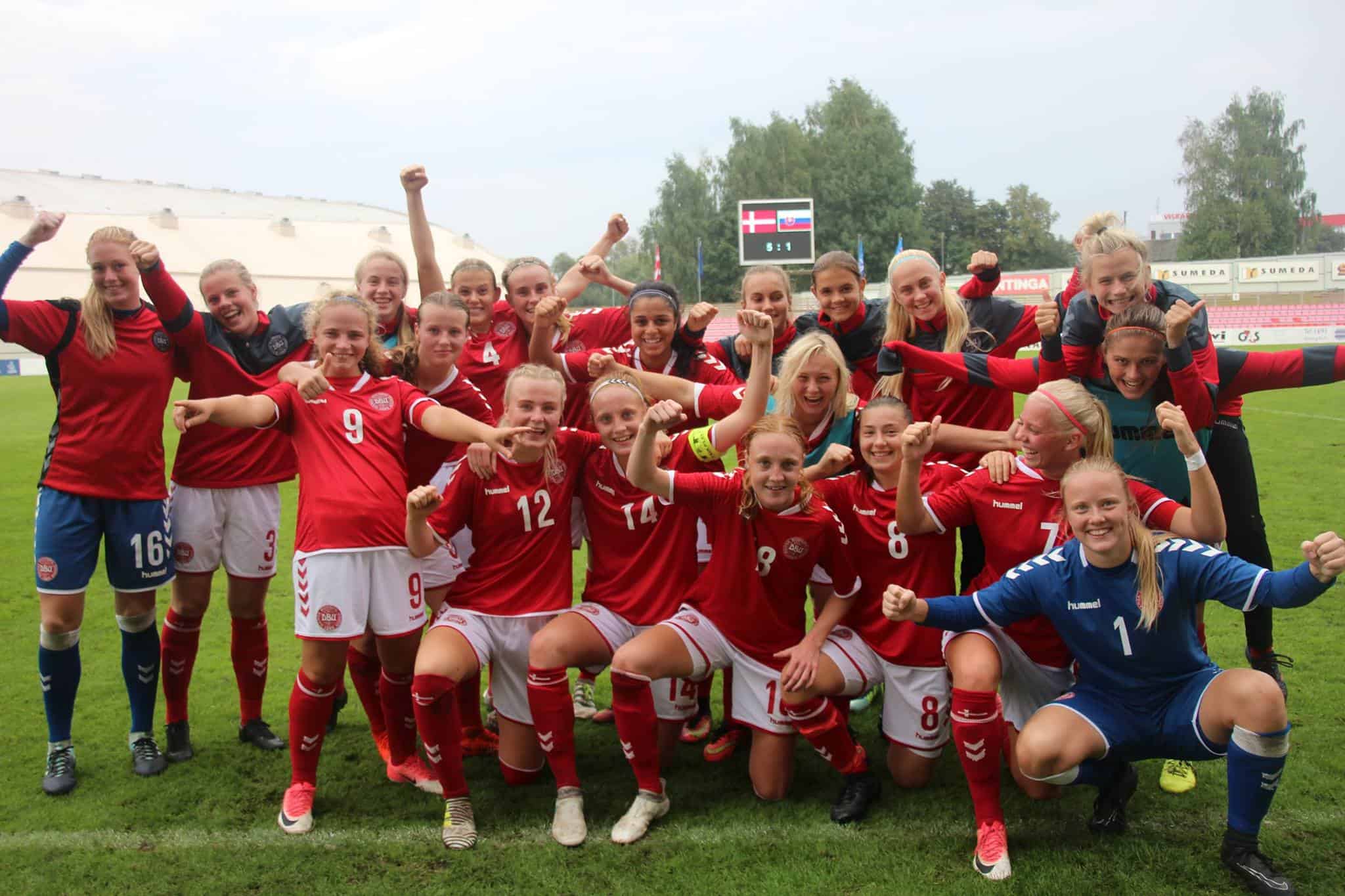 To sejre til U19-landsholdet over Schweiz