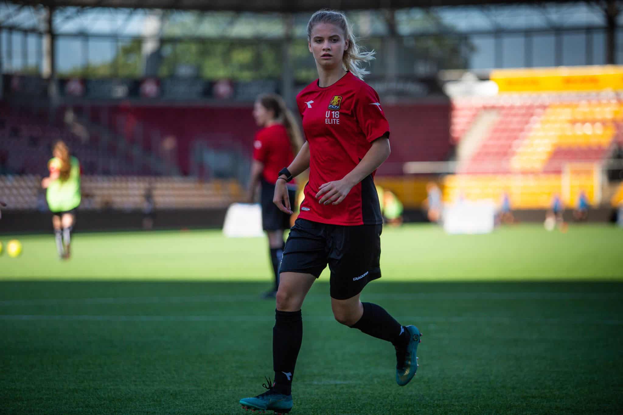 Linnéa Borbye scorede hattrick i FC Nordsjællands første U18 DM-sejr