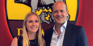 Amalie Thestrup skal fremover score mål for AS Roma