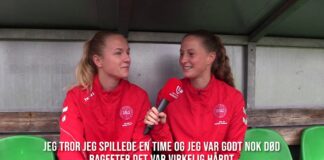 SE VIDEO: Da Sara Thrige og Nicoline Sørensen blev udtaget til Kvindelandsholdet