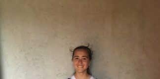 I aften spiller Mathilde sin første U16-landskamp som den eneste spiller uden licensklub