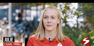 Hør Julie fortælle om 9. klasse på fodboldlinjen på SINE