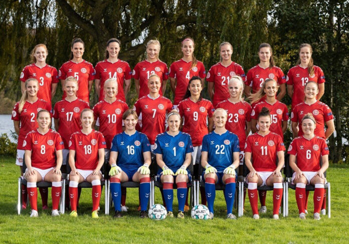 Kvindelandsholdet Anders Kjaerbye 2020