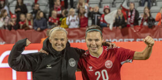 Signe Bruun sætter vild rekord: Scorer fem mål i dansk storsejr