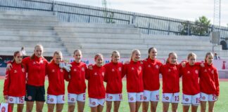 U16-landsholdet vender ubesejrede hjem fra træningsturnering i Norge