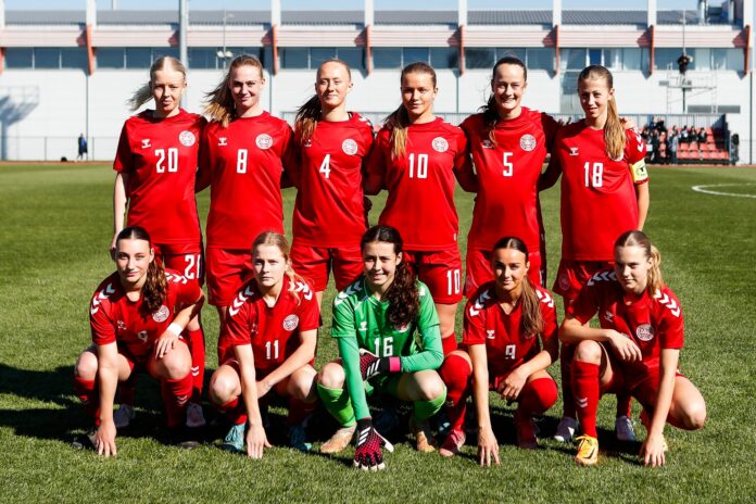 U17 kvinder DK Spanien 18032023