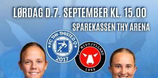 FC Thy-ThistedQ og FC Midtjylland spiller topkamp i 1. division