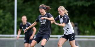 2 år med skader: Sofie Junge tror på bedre tider efter landsholds-comeback