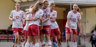 U19-landsholdet vinder EM-kvalifikationskamp i Portugal mod stærkt islandsk hold.