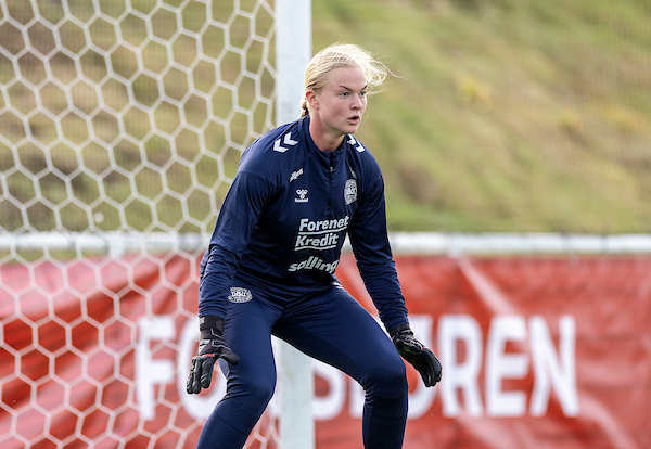 Kvinderlandsholdet på Strandhotel Marienlyst