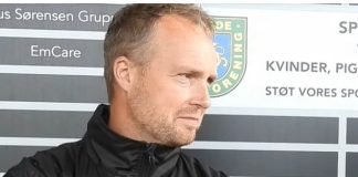 Søren Werner stopper som cheftræner: En drøm at stå på Blue Water Arena