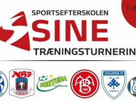 U16-træningsstævne på SINE samler flere af landets stærkeste hold